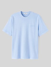 T-shirt broderie poitrine