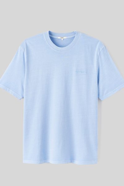T-shirt broderie poitrine