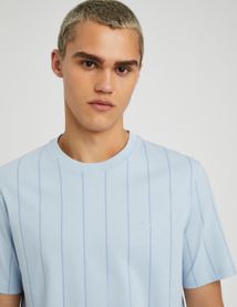 T-shirt rayures baseball