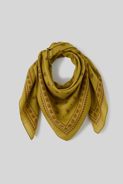 Foulard carr&eacute; imprim&eacute;