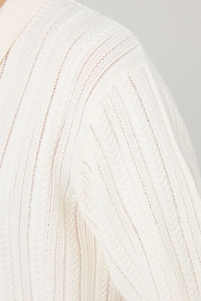 Polo maille fantaisie