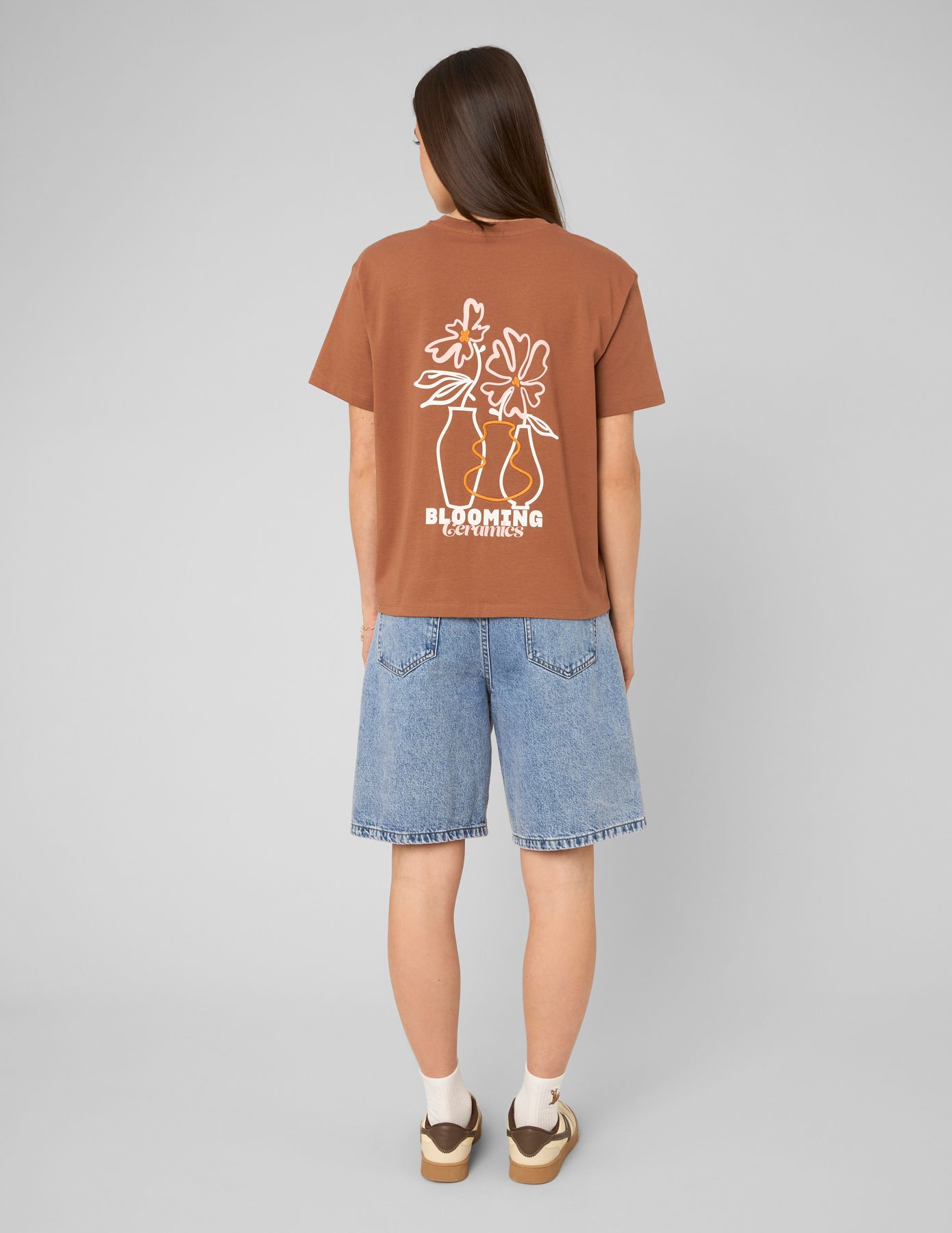 T-shirt imprim&eacute; devant / dos