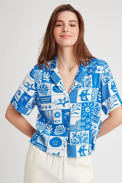 Chemise imprimée