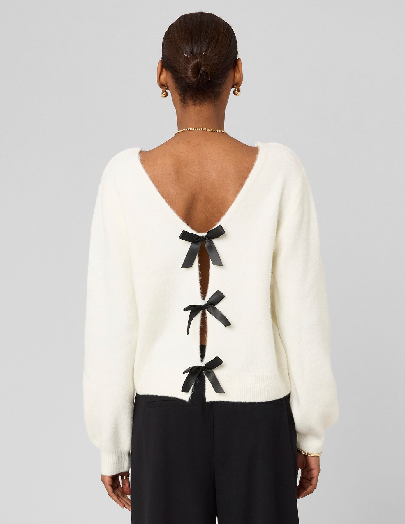 Gilet &agrave; n&oelig;uds