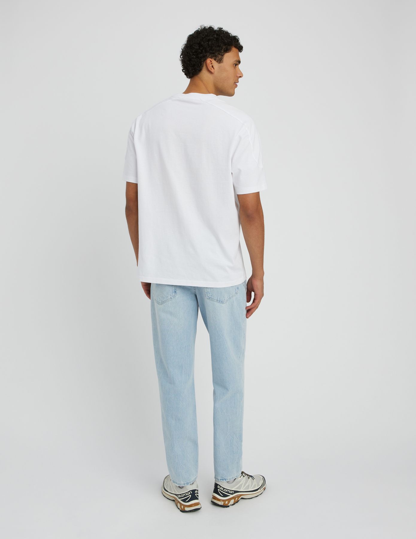 Jean relaxed bleach