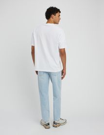 Jean relaxed bleach