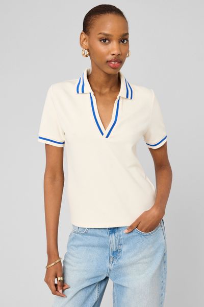 T-shirt col polo