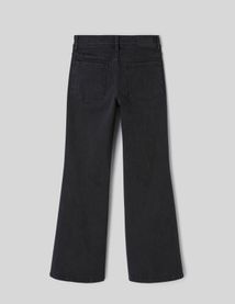 Jean flare taille haute