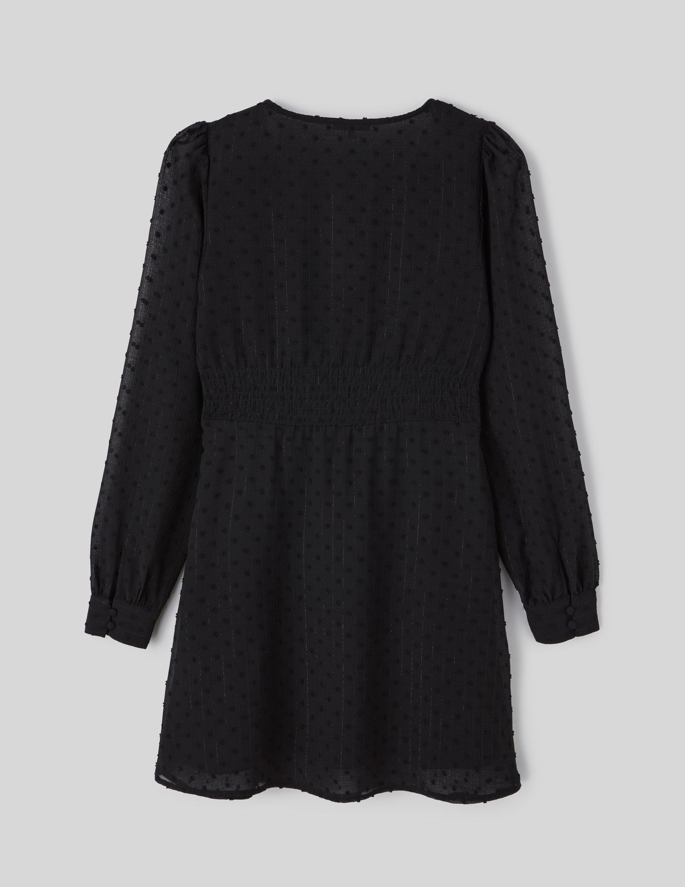 Robe courte en plumetis