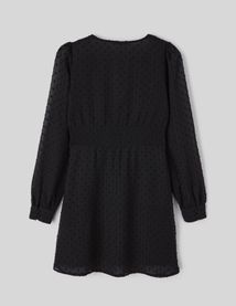 Robe courte en plumetis