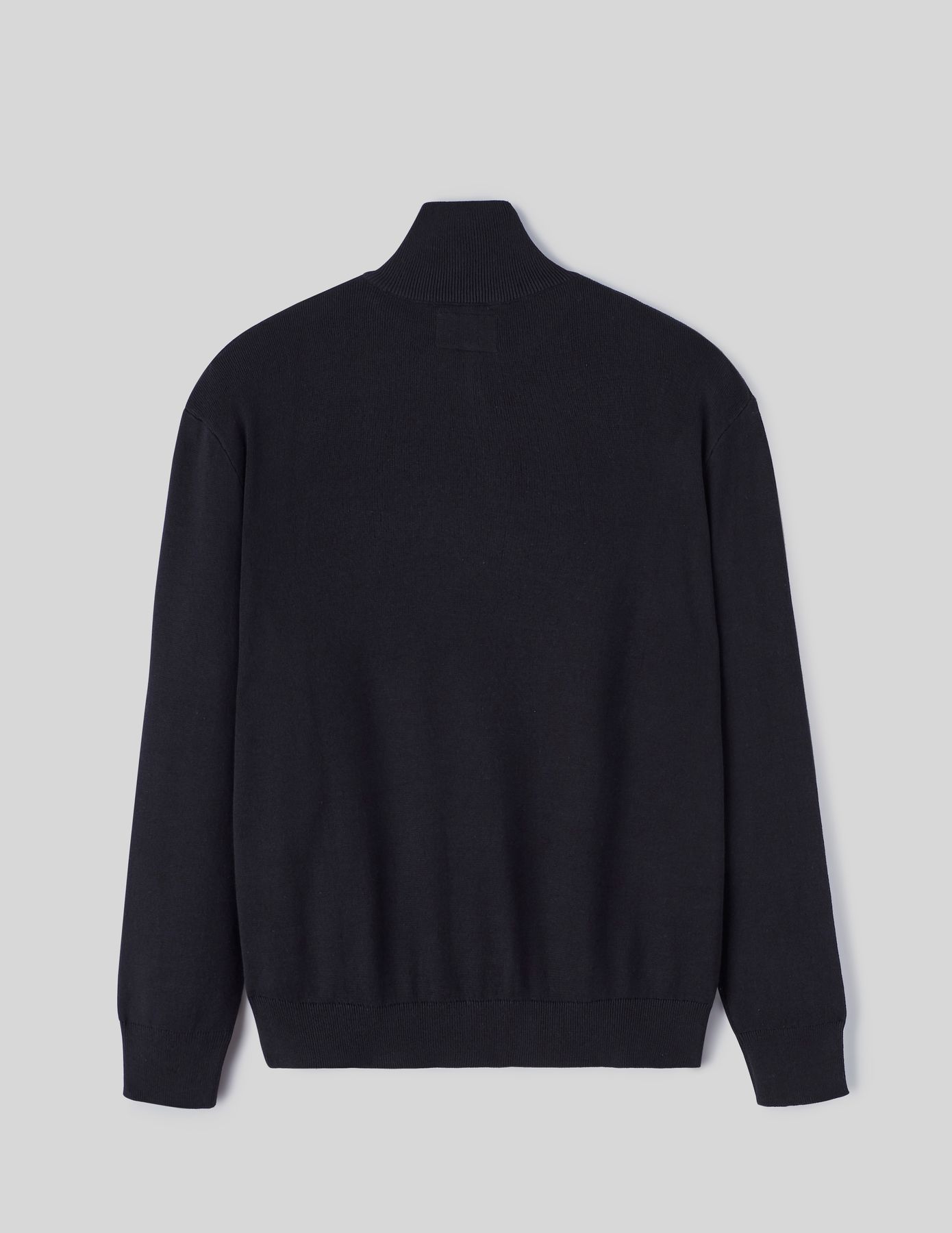 Pull col montant zippé