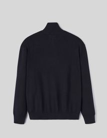 Pull col montant zippé