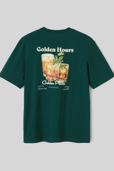 T-shirt imprimé devant/dos