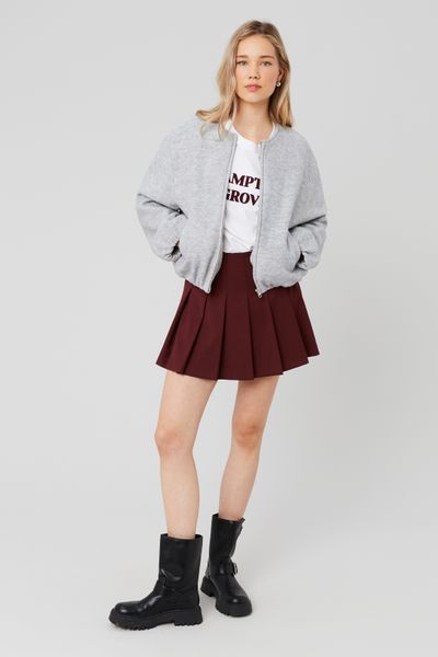 Veste boule en laine