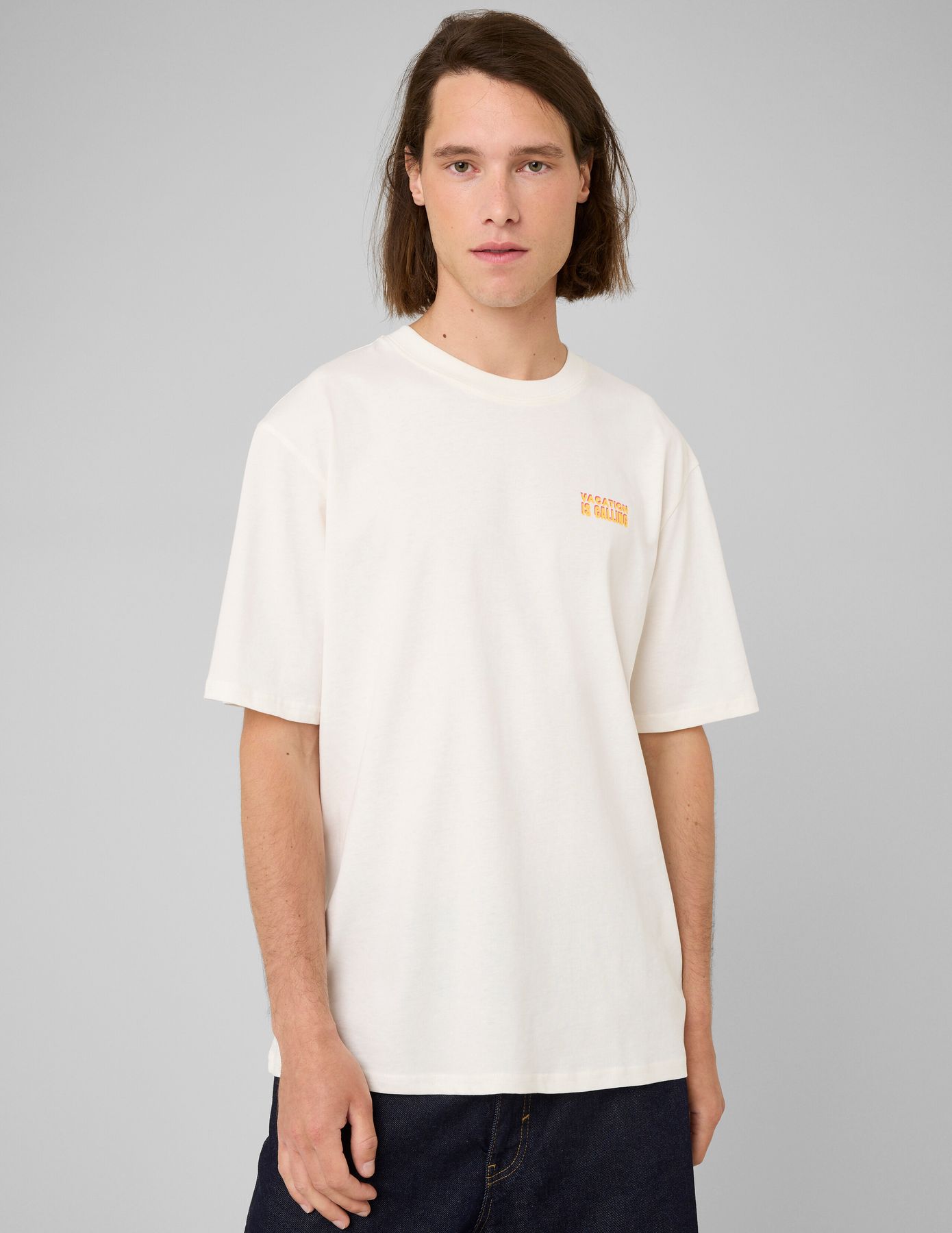 T-shirt imprim&eacute; devant/dos