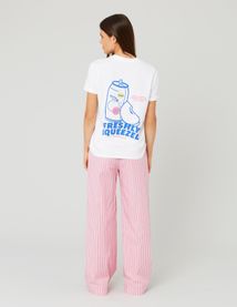 Pantalon rayé