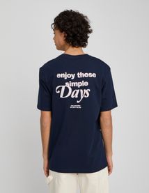 T-shirt imprimé devant dos
