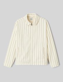 Veste zipp&eacute;e ray&eacute;e