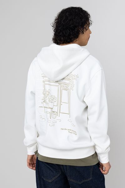 Sweat zippé animation devant/dos