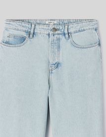 Jean loose bleach
