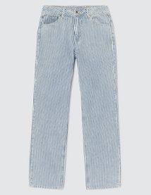 Jean straight rayé