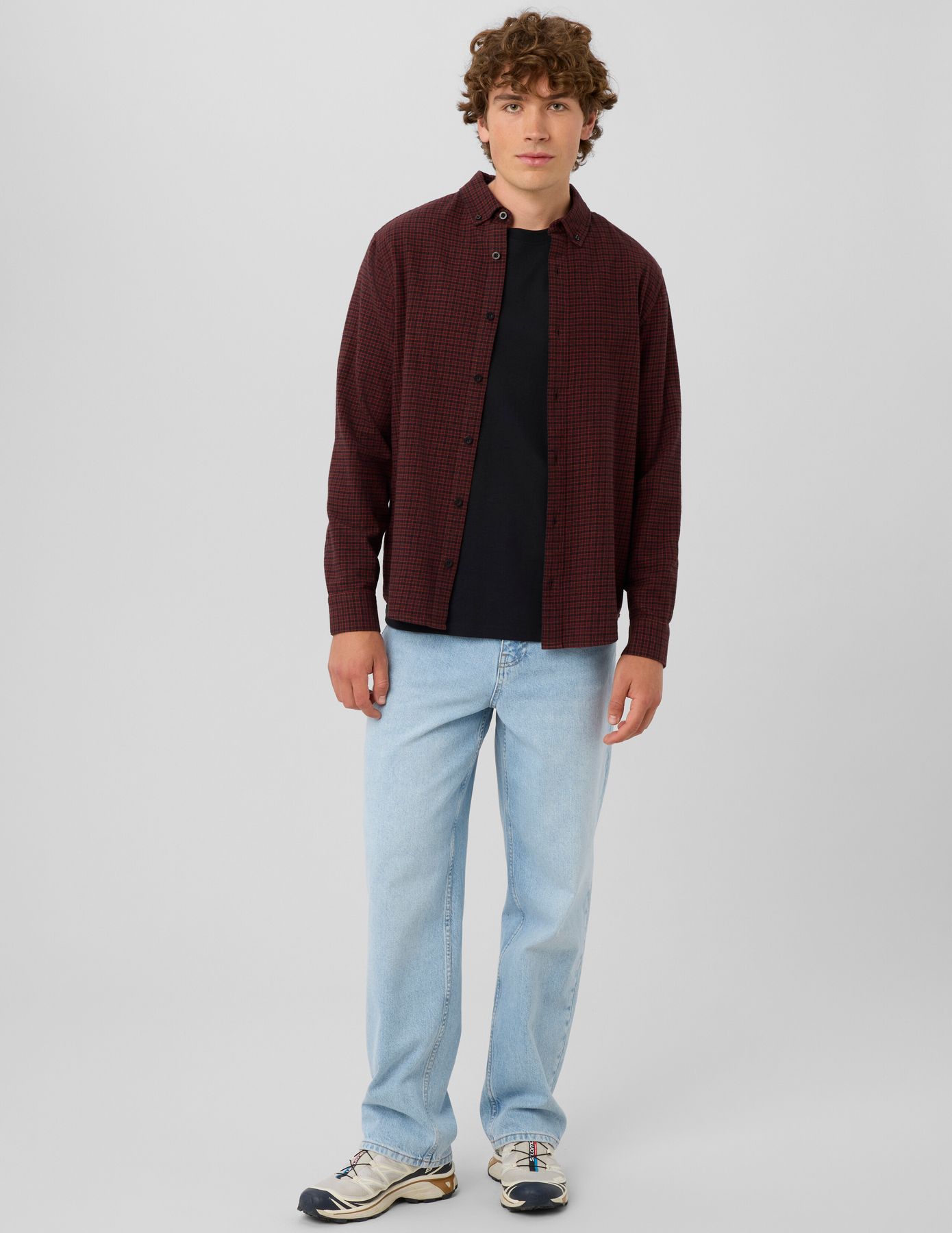 Chemise &agrave; carreaux