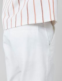 Pantalon de ville coton lin