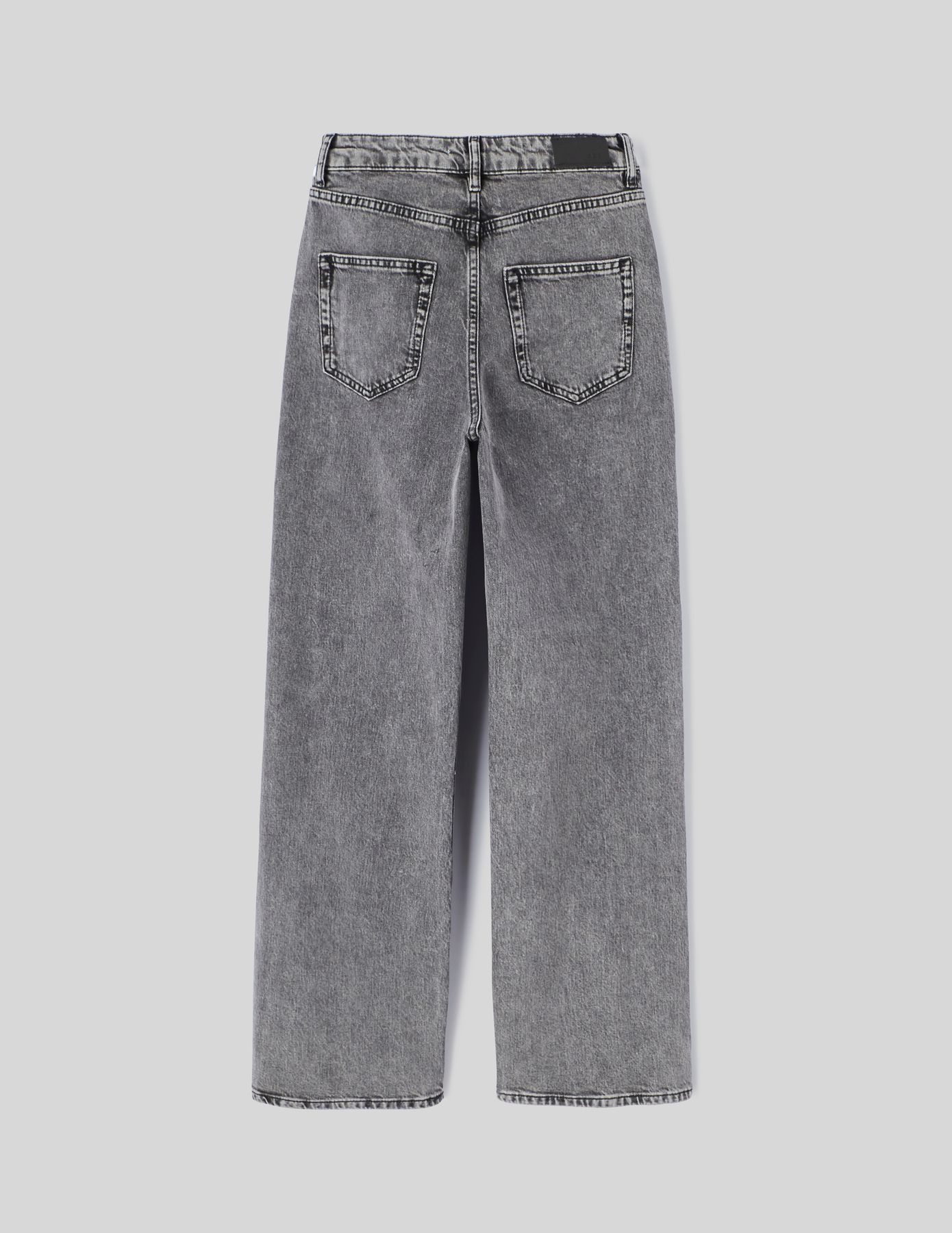 Jean straight taille haute