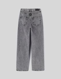 Jean straight taille haute