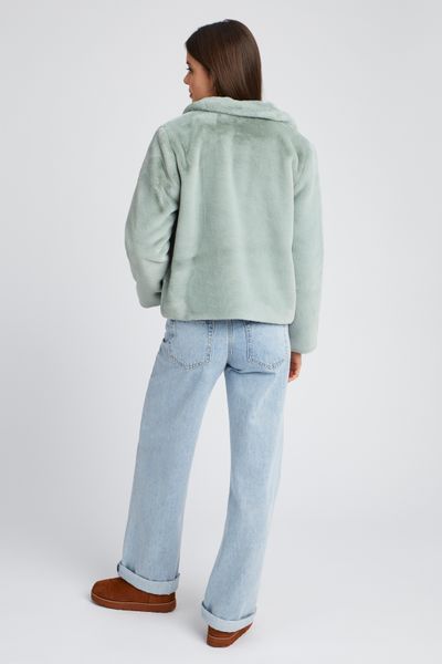 Blouson imitation fourrure