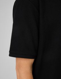 Polo maille c&ocirc;tel&eacute;e