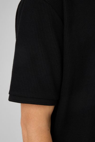 Polo maille c&ocirc;tel&eacute;e