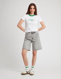 T-shirt bico imprimé