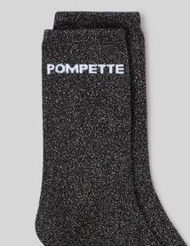 Chaussettes lurex wording
