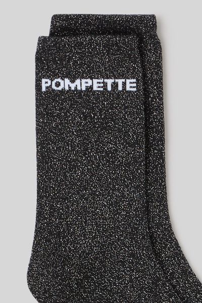 Chaussettes lurex wording