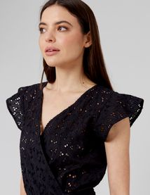 Combishort broderie anglaise