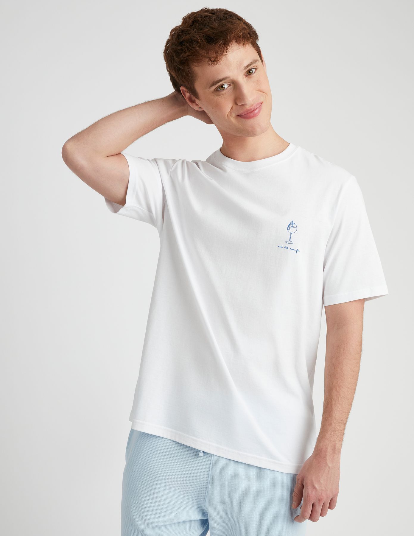 T-shirt imprimé poitrine