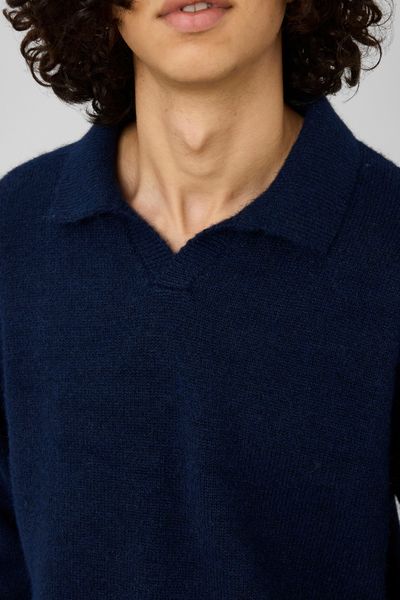 Pull col polo liseret