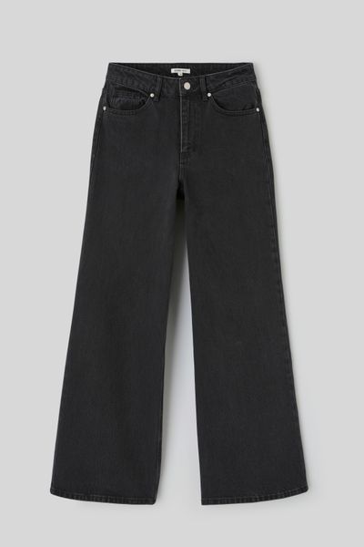 Jean wide leg taille standard