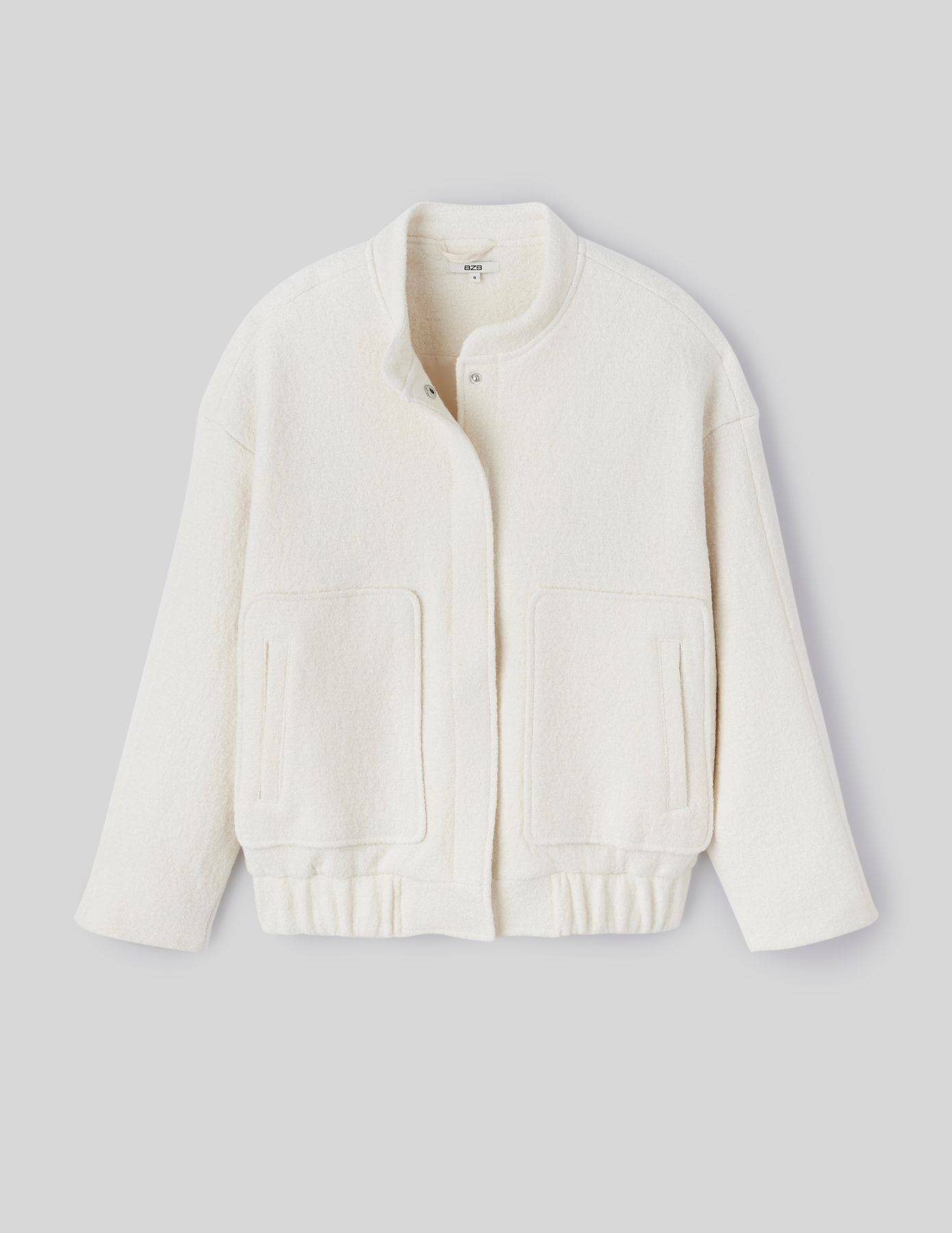 Veste bombardier en laine