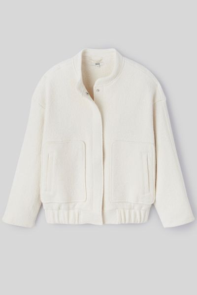 Veste bombardier en laine