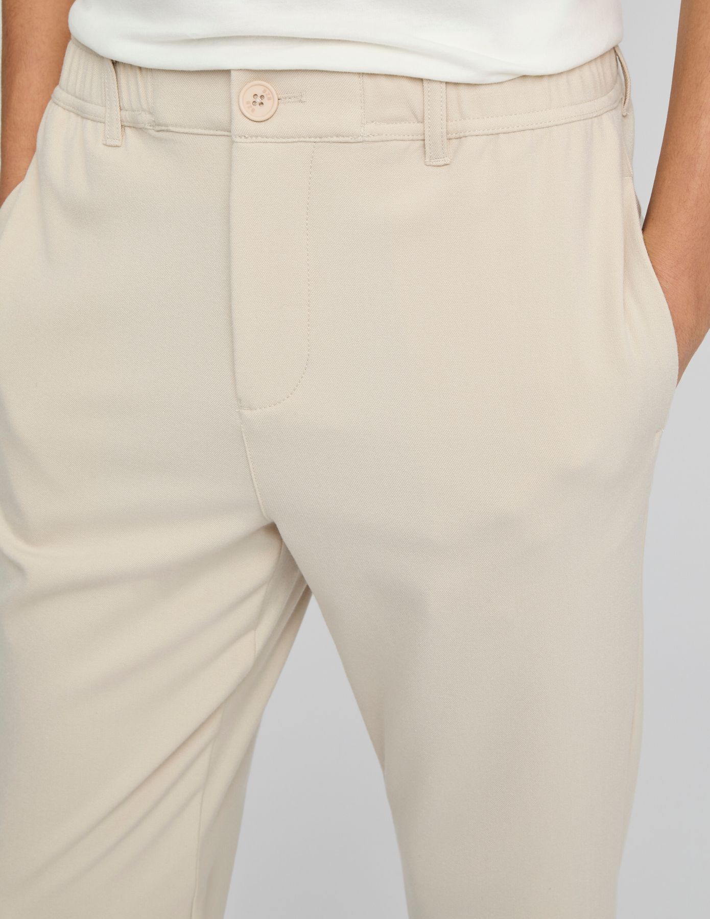 Pantalon fluide duveteux