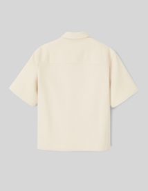 Chemise manches courtes texturée