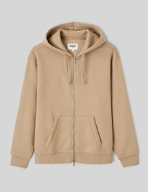 Sweat zippé ouverture double