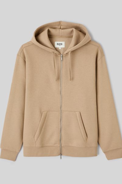 Sweat zippé ouverture double