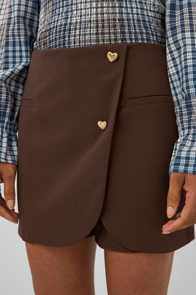 Jupe-short portefeuille
