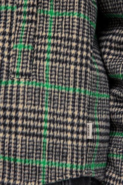 Veste surchemise à carreaux