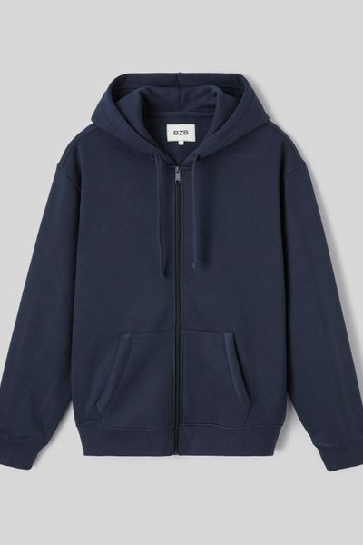 Sweat zipp&eacute; &agrave; capuche