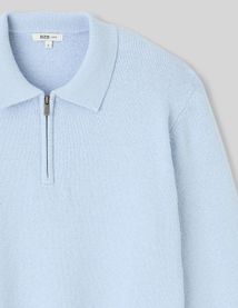 Pull col polo zipp&eacute;