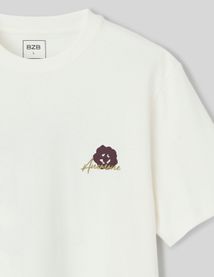 T-shirt imprim&eacute; devant/dos